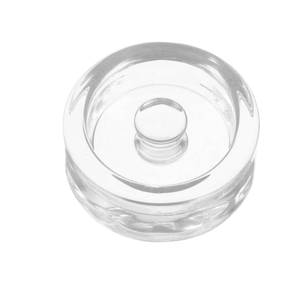 Mason Jar Wide Mouth - Pemberat Kaca Fermentasi Transparan Tertutup Rapat,
