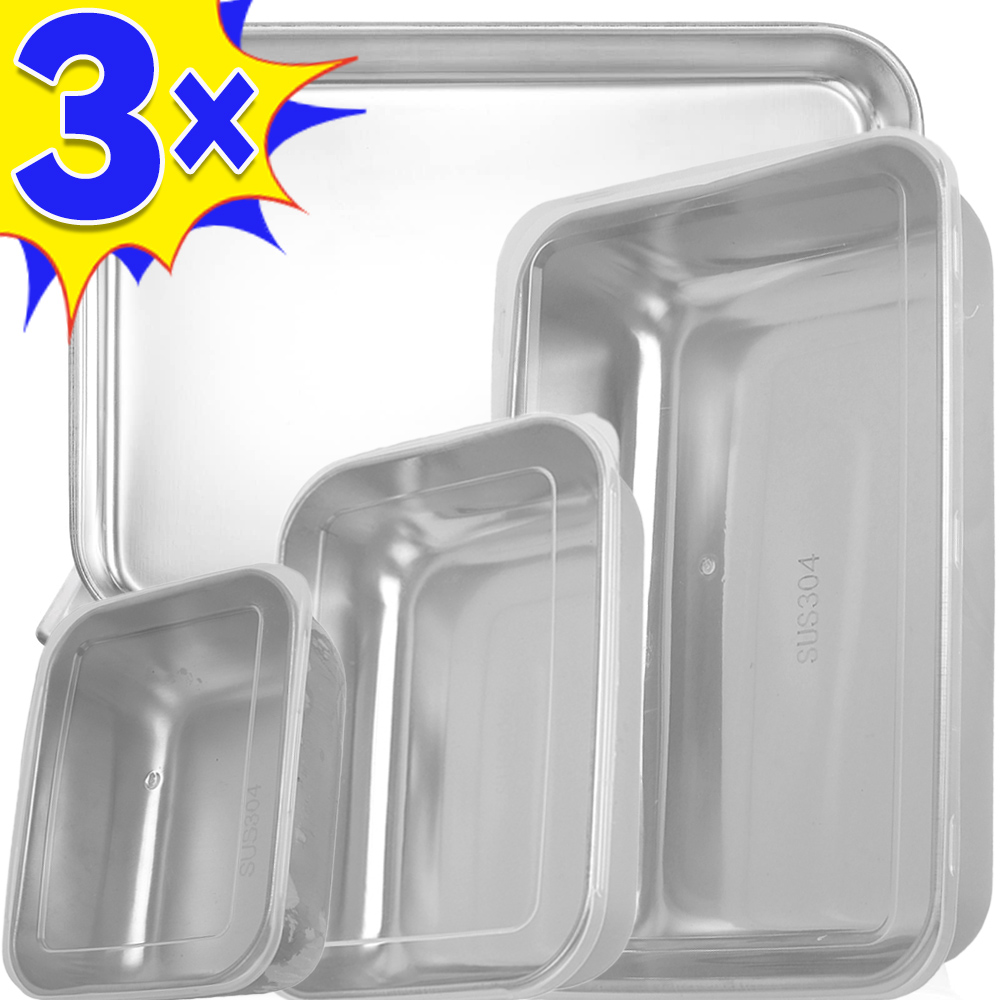 Food Storage And Preservation - Kotak penyimpan makanan Stainless Steel, kotak