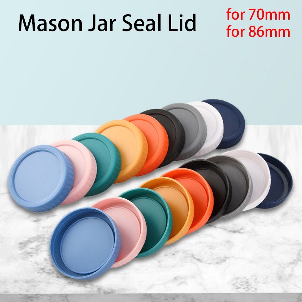 Mason Jar Wide Mouth - Tutup toples Mason, alat dapur penutup