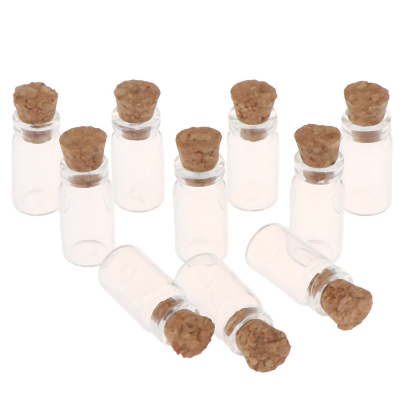 Food Storage Is - 10 Buah 1:12 Model Toples Kaca