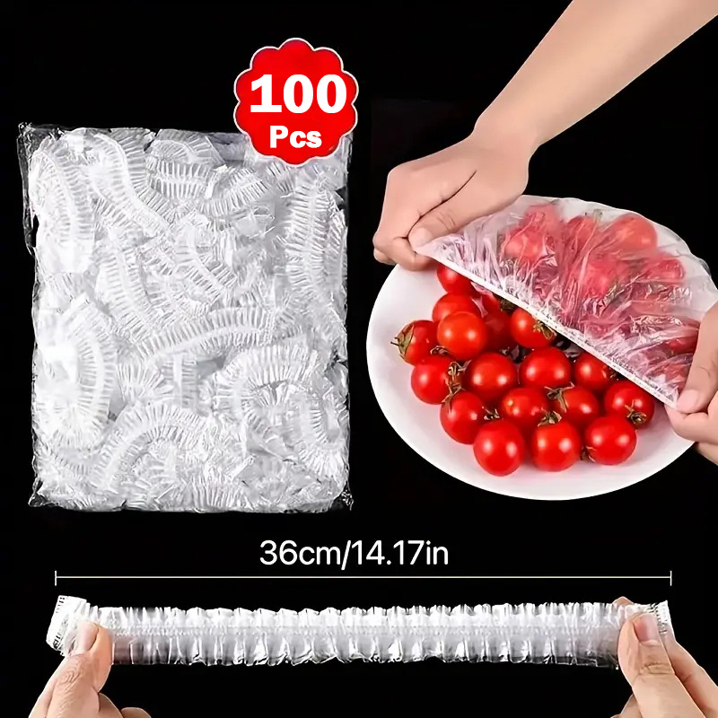 Food Storage And Safety - 100 Buah Penutup Usus Saran Wrap