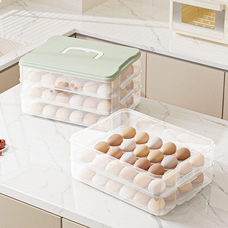 Food Storage Is - Kotak penyimpanan telur khusus kulkas, kotak