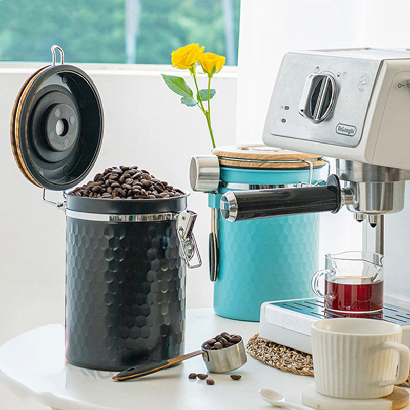 Food Storage In Stainless Steel - Wadah Kopi Stainless Steel Kedap Udara