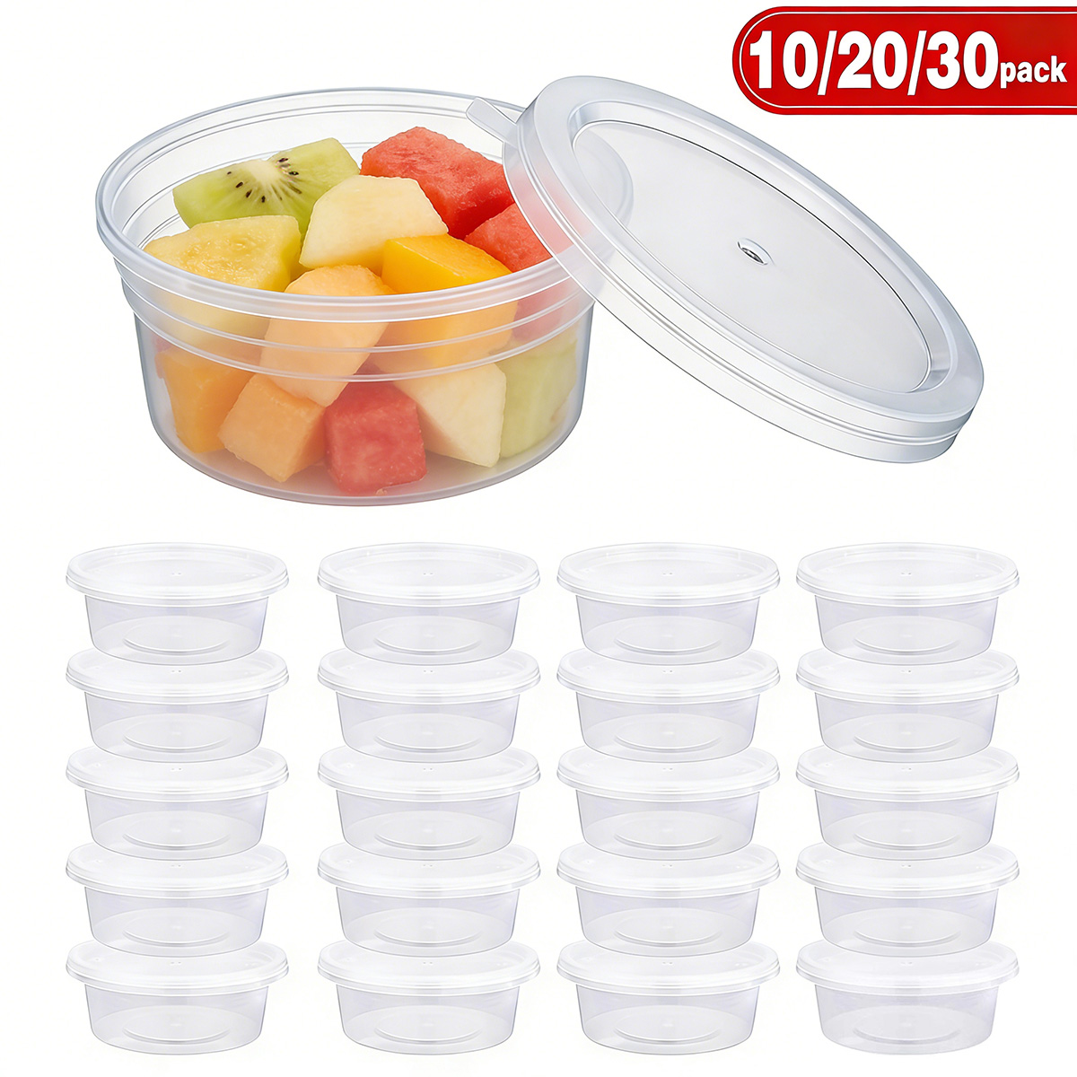 Food Storage And Preservation - 10/20/40 Paket Wadah Slime Kecil Dengan