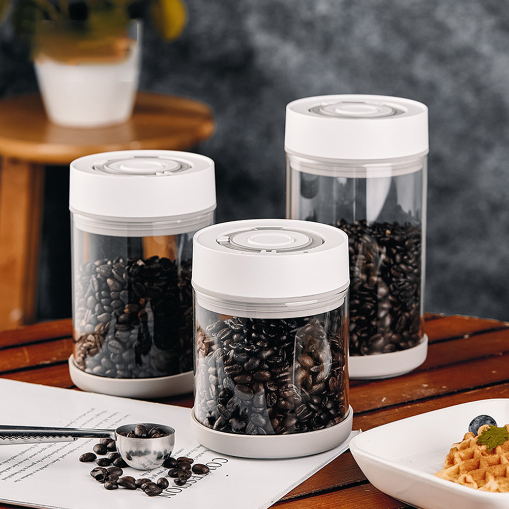 Food Storage And Preservation - Kitchen Moisture-proof Glass Coffee Bean Jar