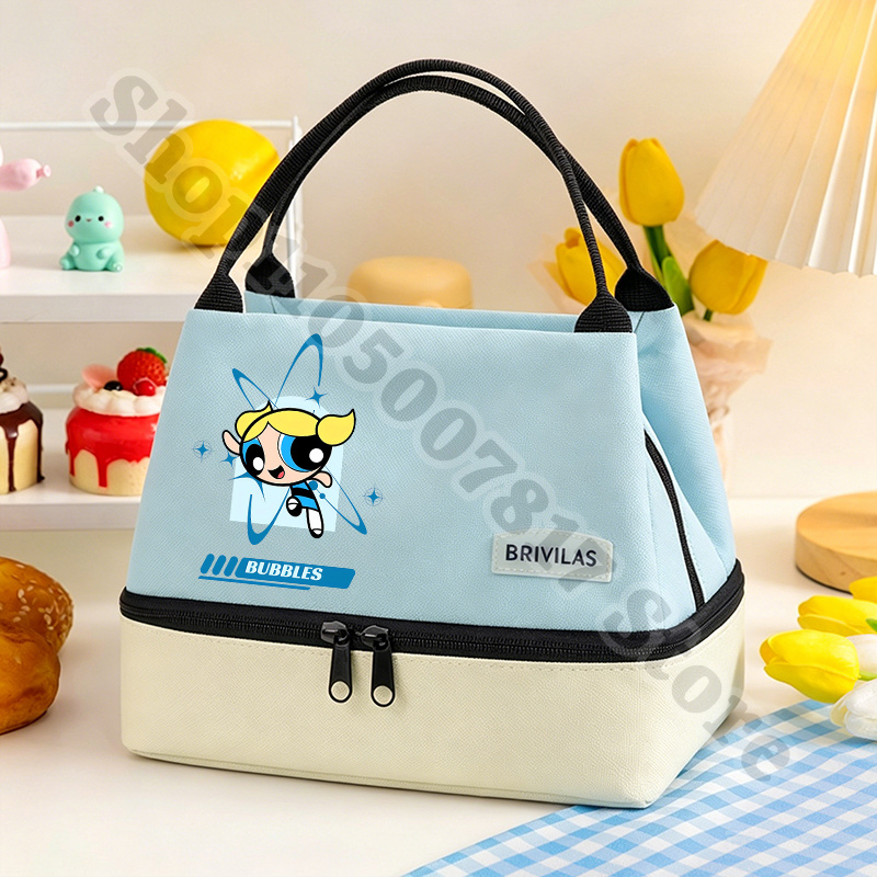 Food Storage Zipper - Kawaii The Powerpuffs Girls Anime Zip