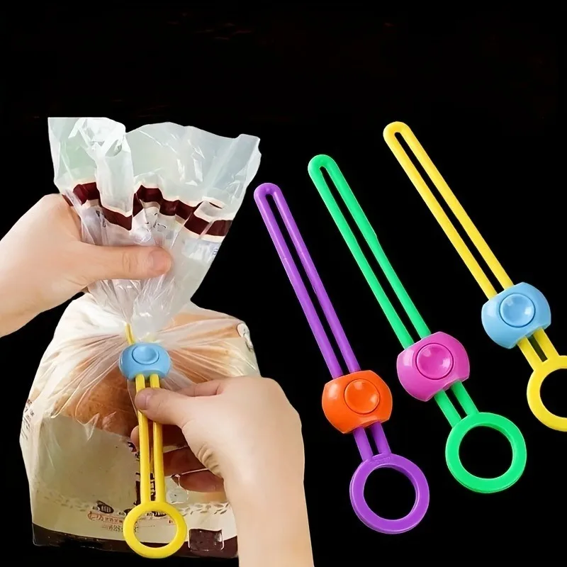 Food Storage Reusable Bags - Aksesori dapur klip penyegel makanan portabel,