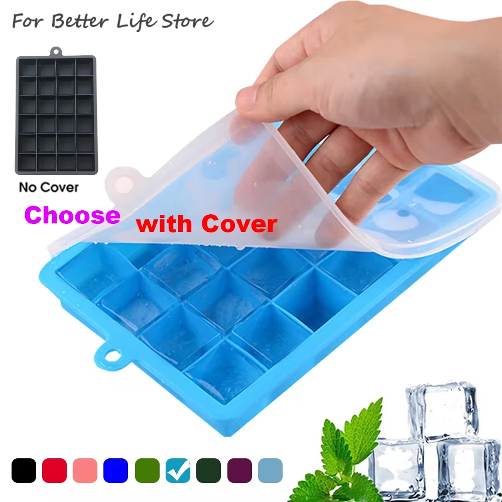 Food Storage Table - Cetakan Es Silikon 24 Lubang Kotak