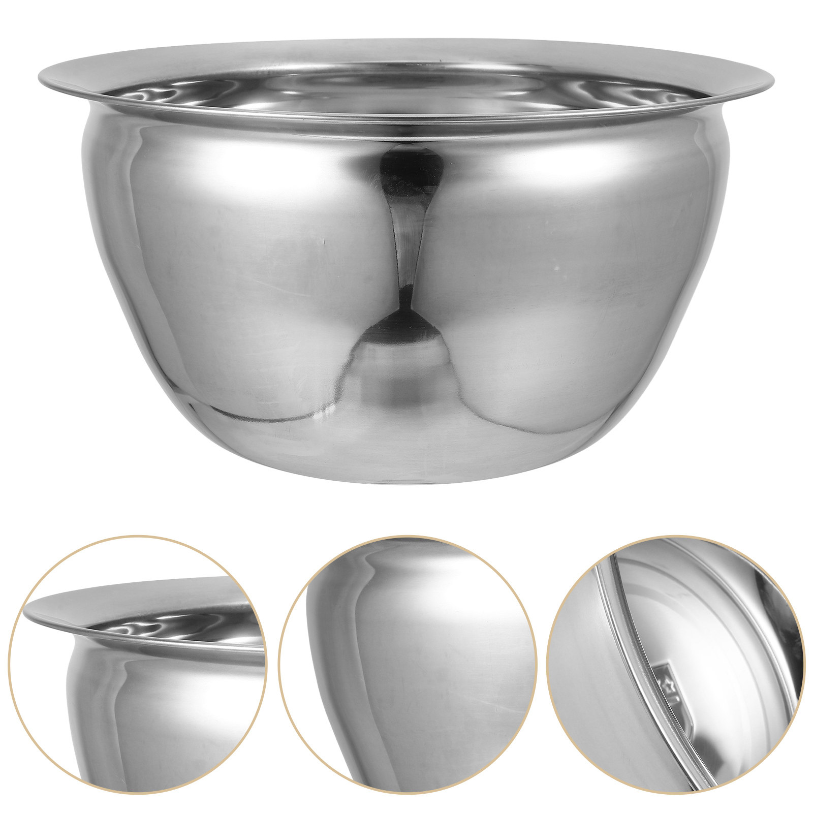 Food Storage In Stainless Steel - Mangkuk Salad Stainless Steel 7L, Mangkuk
