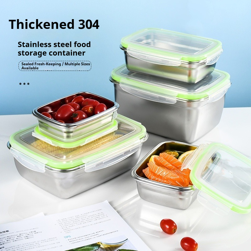 Food Storage And Preservation - Set Kotak Makan Siang Stainless Steel