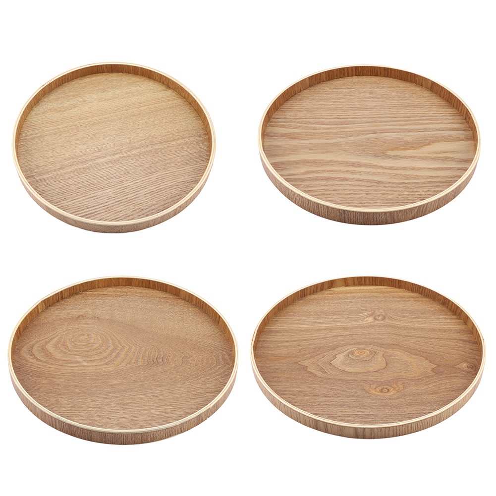 Food Storage Table - Nampan melayani kayu, nampan teh buah