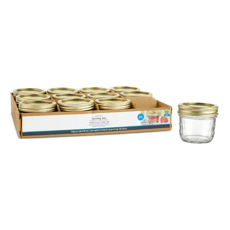 Mason Jar Wide Mouth - Stoples Mason 8 oz, Stoples Pengalengan