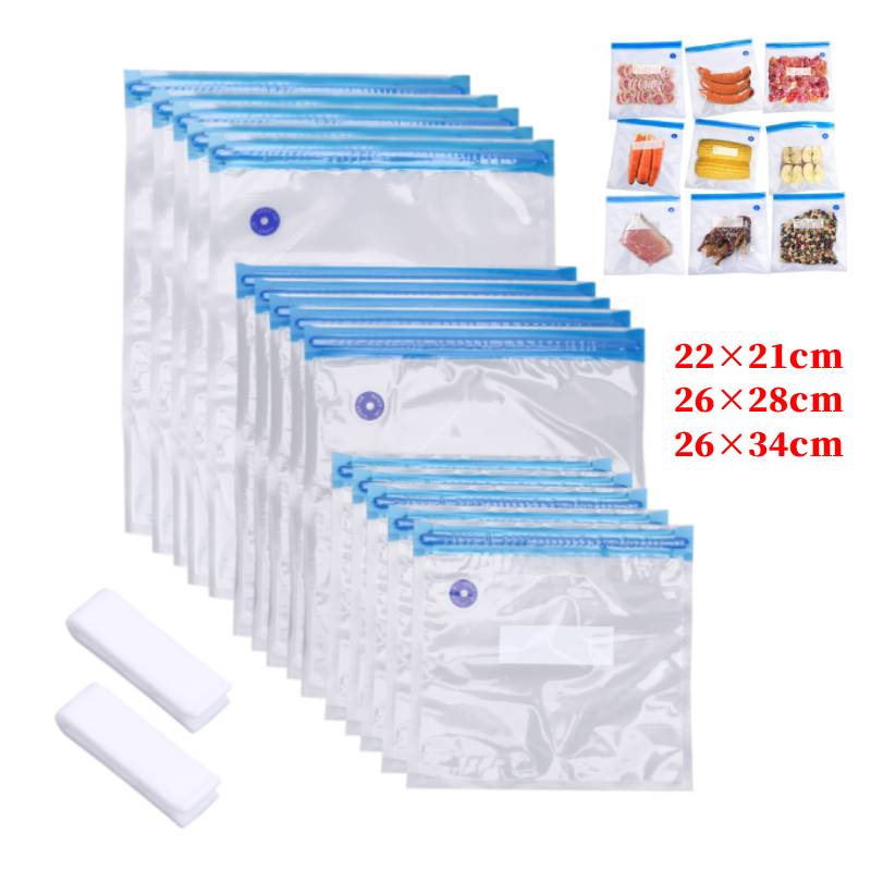 Food Storage And Safety - 15 Buah Tas Penyegel Vakum untuk