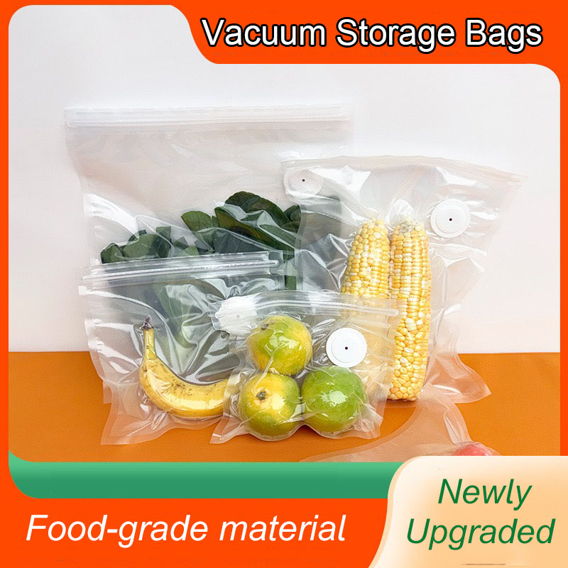 Food Storage Reusable Bags - Kantong Penyimpanan Vakum Udara Baru yang