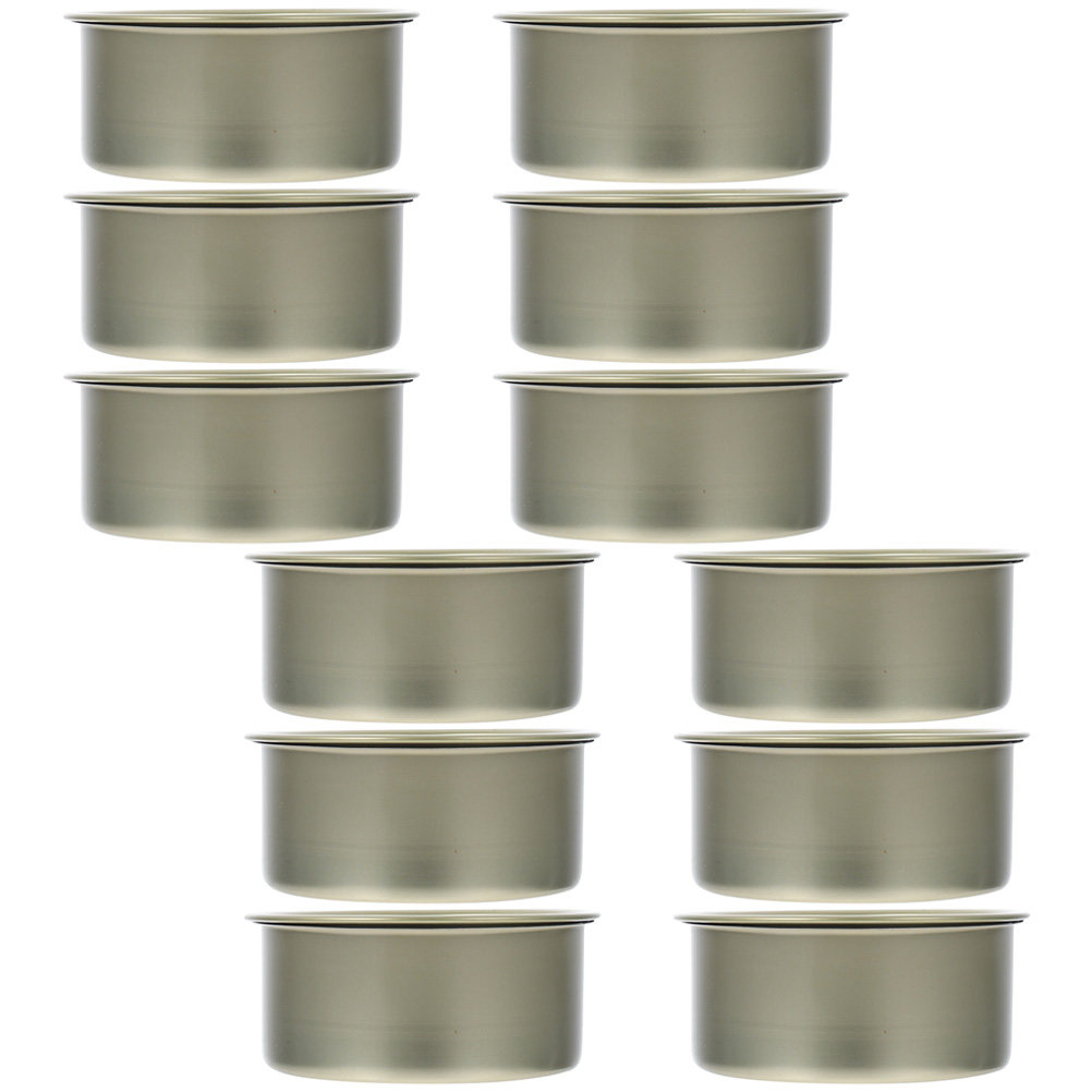 Food Storage Small - 12 Buah Wadah Tinplate Tertutup Kosong