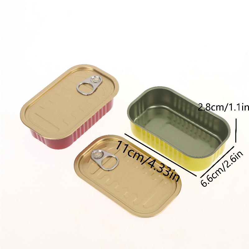 2 Buah Kotak Kaleng Mini Koson - Food Storage Small ulasan dan harga