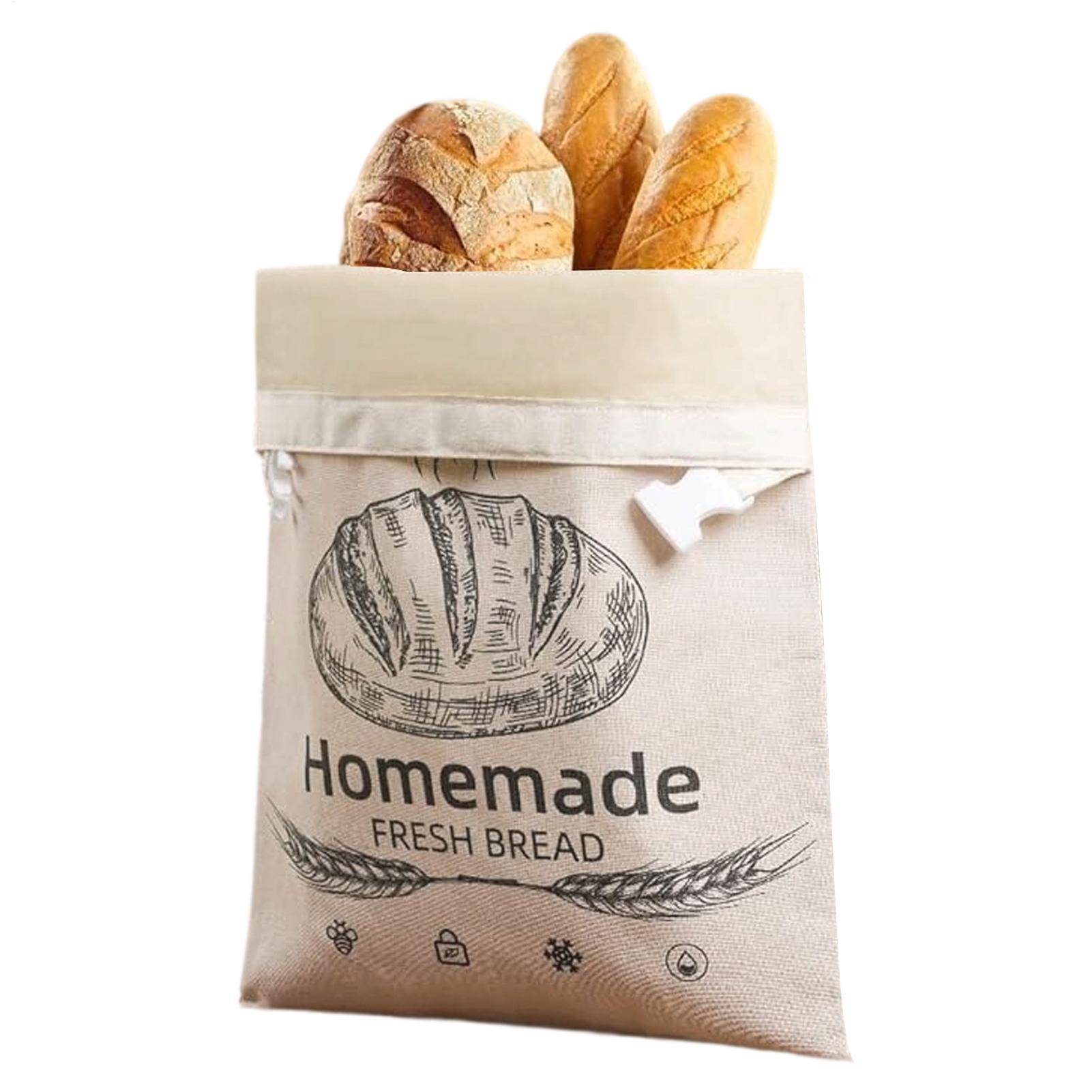 Tas Roti Linen Tas Dapat Digun - Food Storage Reusable Bags ulasan dan harga