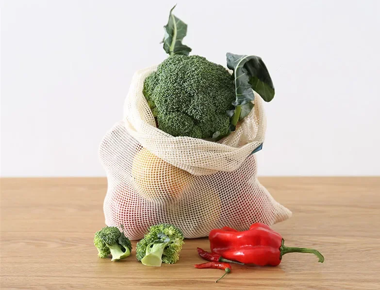 10 Buah/Set Tas Dapat Digunaka - Food Storage And Safety ulasan dan harga