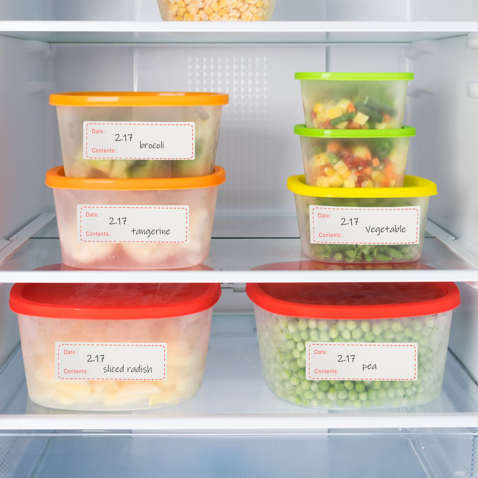 3 Gulungan Label Penyimpanan M - Food Storage For Pantry ulasan dan harga