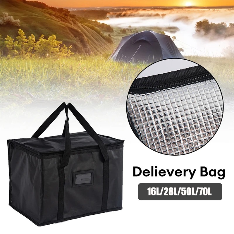 Tas makan siang portabel kapas - Food Storage Zipper ulasan dan harga