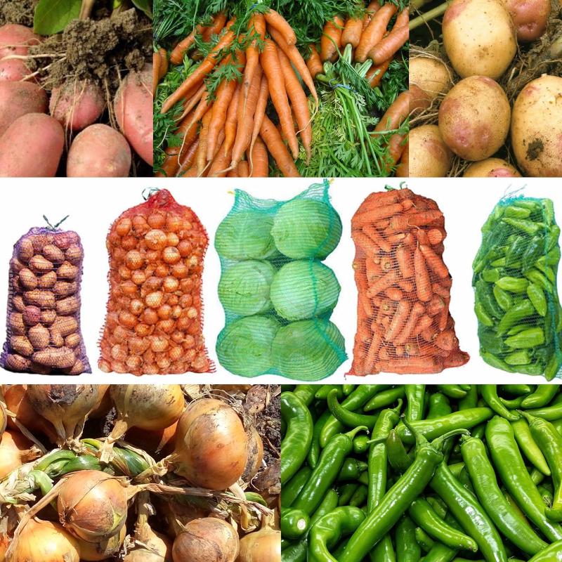 10 Buah Tas Penyimpanan Produk - Produce Bag Reusable Mesh ulasan dan harga