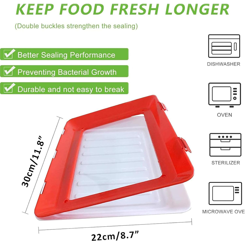 Nampan Makanan Plastik Aman un - Food Storage And Safety ulasan dan harga