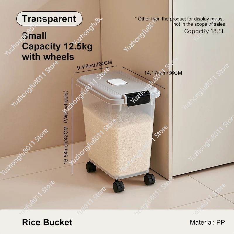 Wadah Beras Kedap Udara untuk  - Food Storage For Pantry ulasan dan harga
