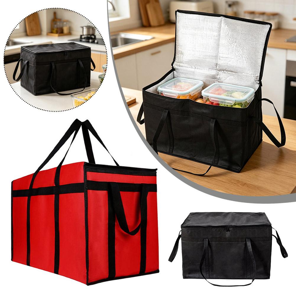 Tas Termal Berinsulasi Besar,  - Food Storage Zipper ulasan dan harga
