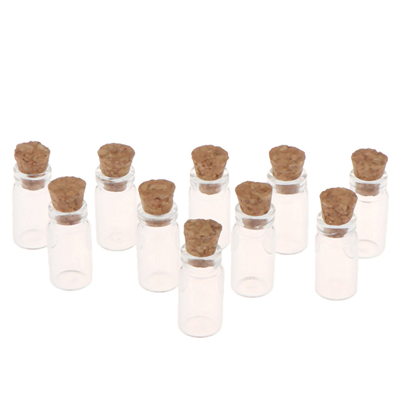 10 Buah 1:12 Model Toples Kaca - Food Storage Is ulasan dan harga