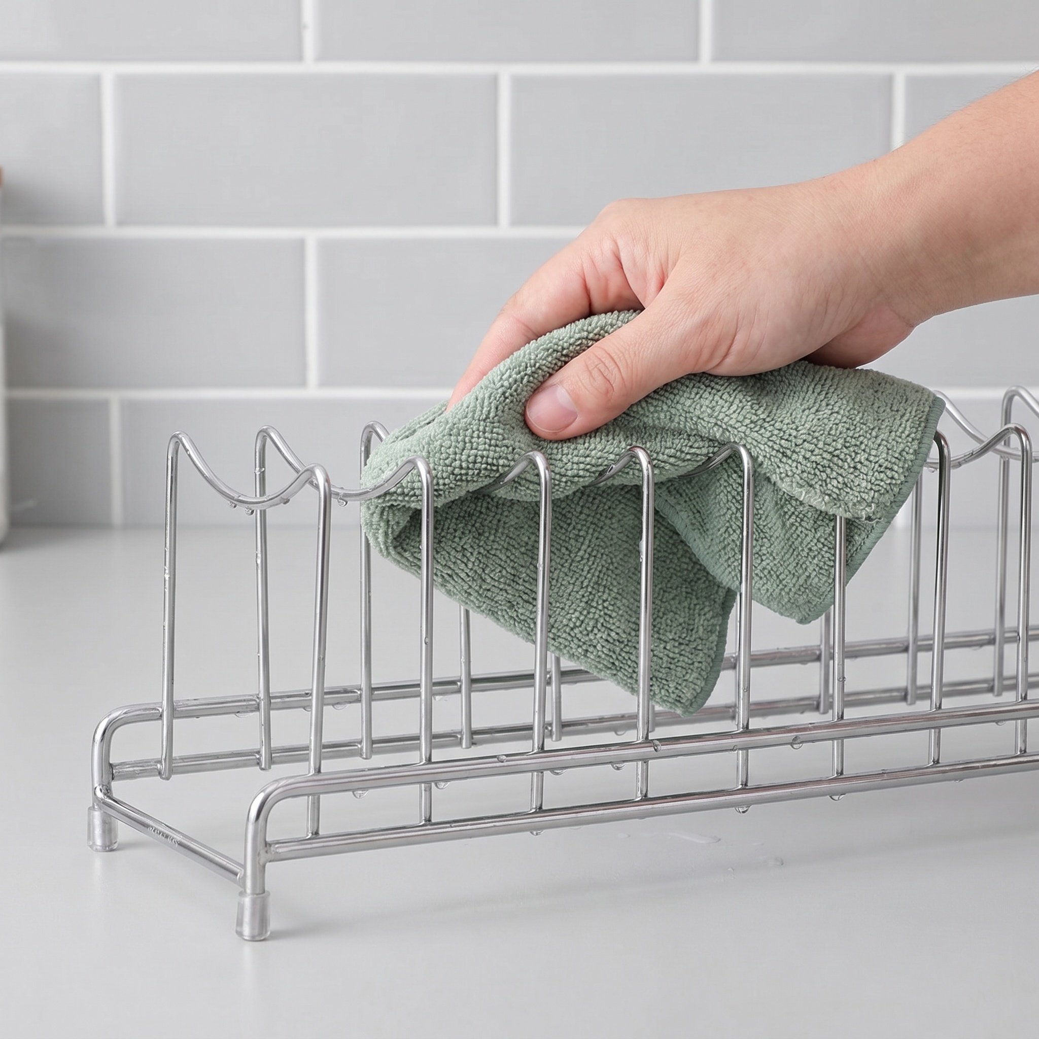 Rak Penyimpanan Tutup Panci 9  - Food Storage In Stainless Steel ulasan dan harga