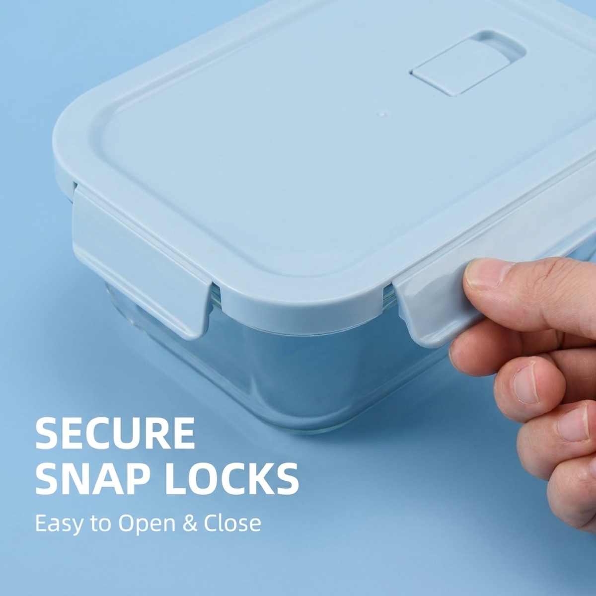 2 Wadah Makanan Kaca Bebas BPA - Food Storage Cupboard ulasan dan harga