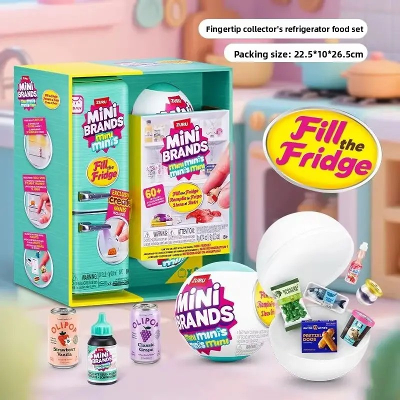 Mini Brands Fill The Fridge Bl - Food Storage Small ulasan dan harga