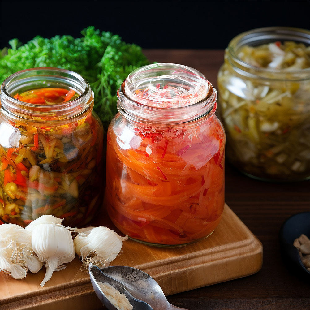 2 Buah Pemberat Kaca Mulut Leb - Mason Jar Wide Mouth ulasan dan harga