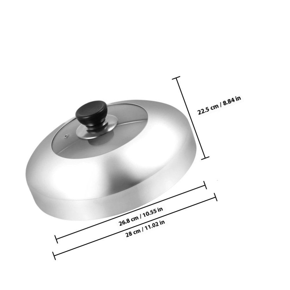 1Pcs Tutup Panci Stainless Ste - Food Storage And Safety ulasan dan harga