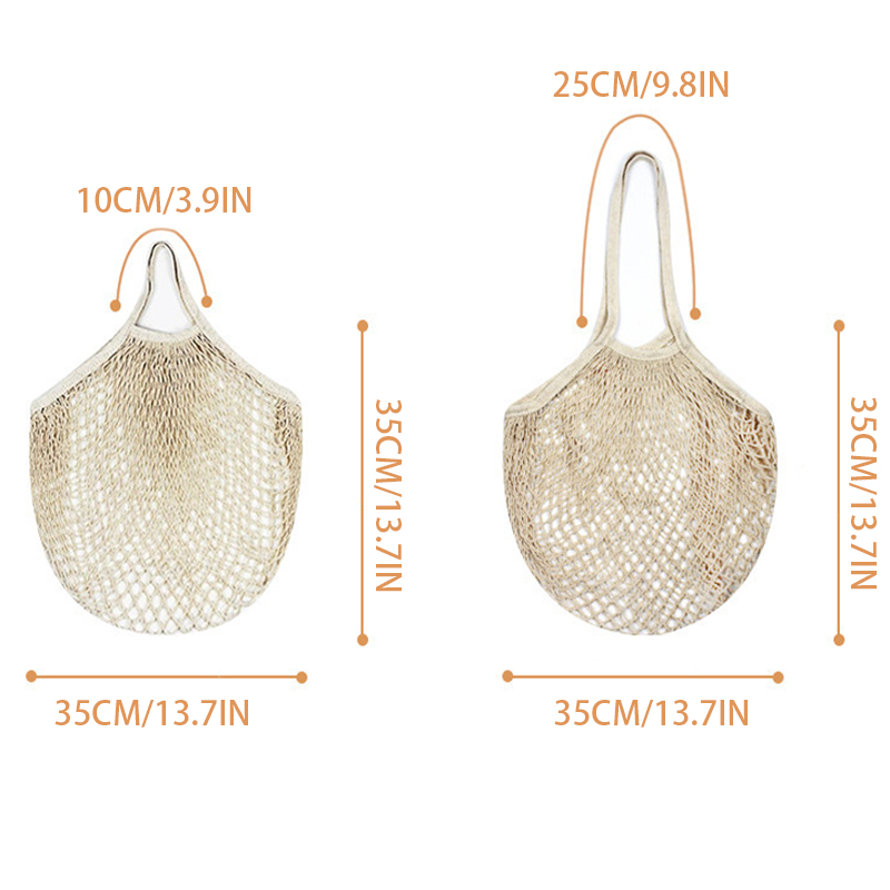 Tas Belanja Jaring Katun Lipat - Produce Bag Reusable Mesh ulasan dan harga