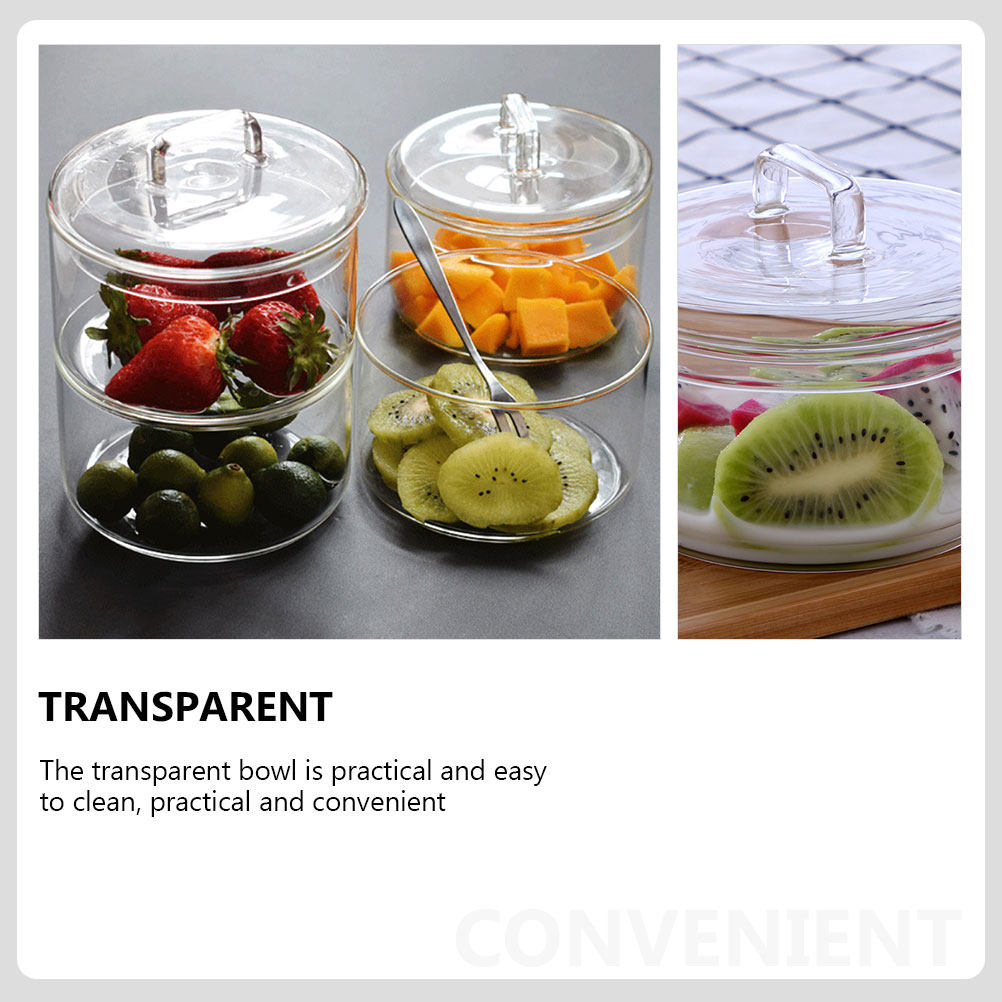1Set Wadah Penyimpanan Kaca Tr - Food Storage Jars & Containers ulasan dan harga