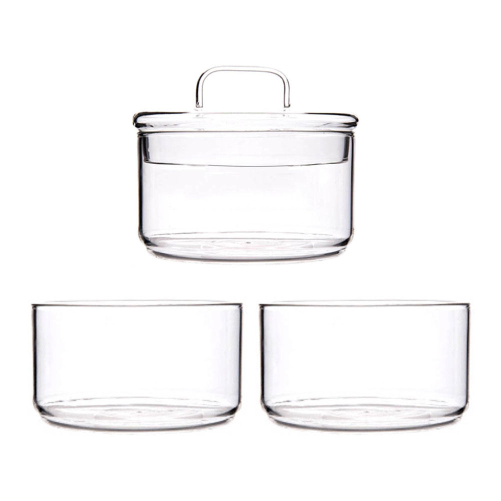 1Set Wadah Penyimpanan Kaca Tr - Food Storage Jars & Containers ulasan dan harga