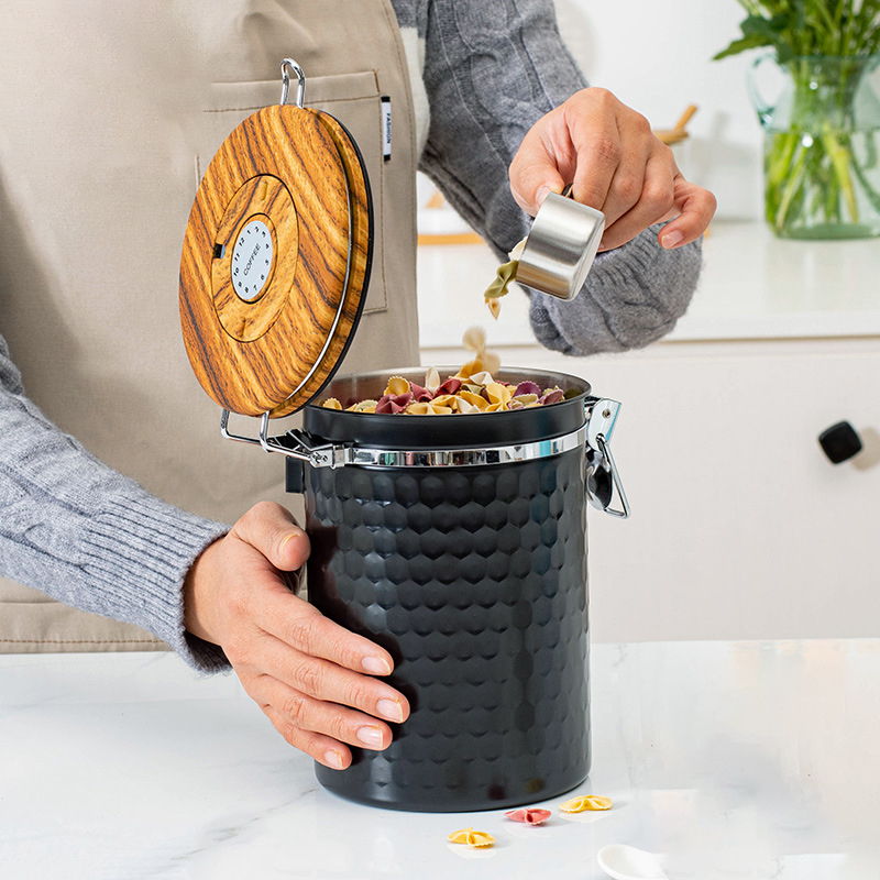 Wadah Kopi Stainless Steel Ked - Food Storage In Stainless Steel ulasan dan harga