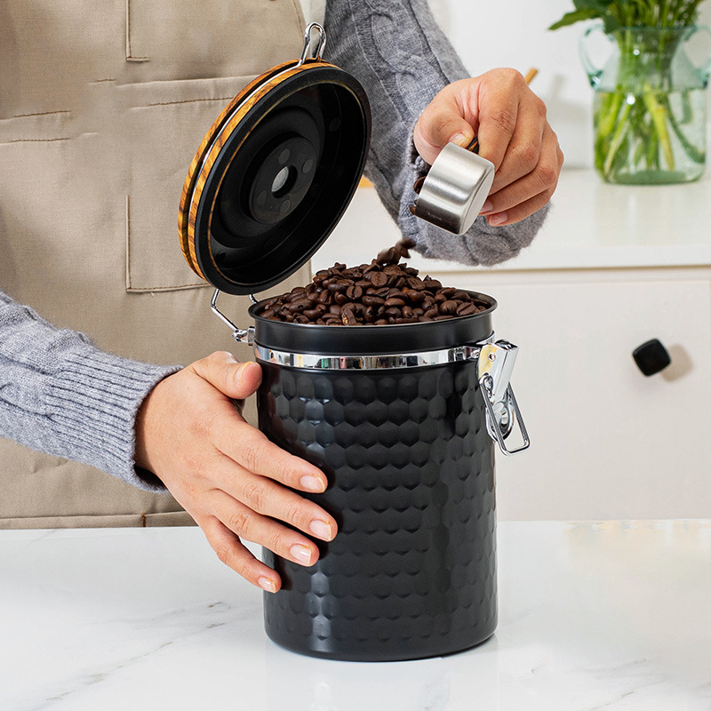 Wadah Kopi Stainless Steel Ked - Food Storage In Stainless Steel ulasan dan harga