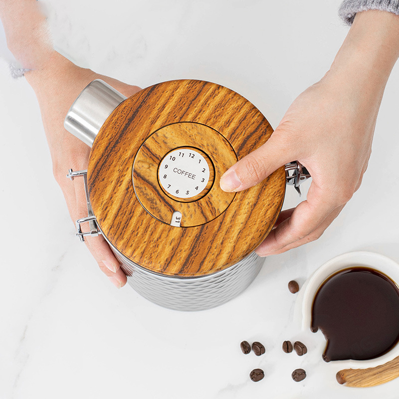 Wadah Kopi Stainless Steel Ked - Food Storage In Stainless Steel ulasan dan harga