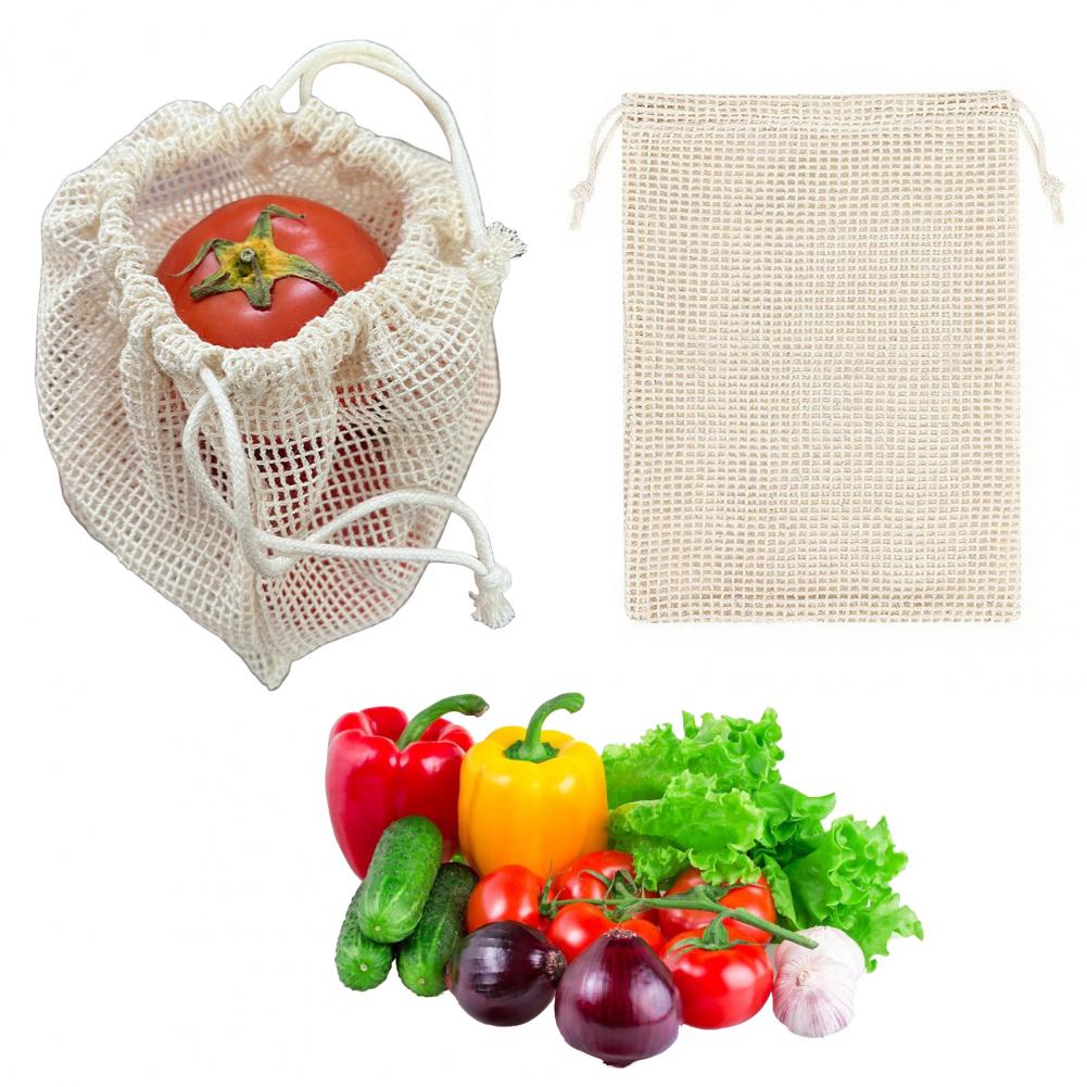 Kantong Jaring Katun untuk Pro - Produce Bag Reusable Mesh ulasan dan harga