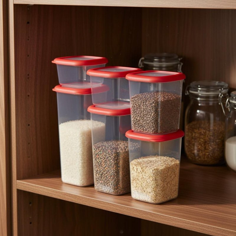 Set Wadah Penyimpanan Makanan  - Food Storage For Pantry ulasan dan harga
