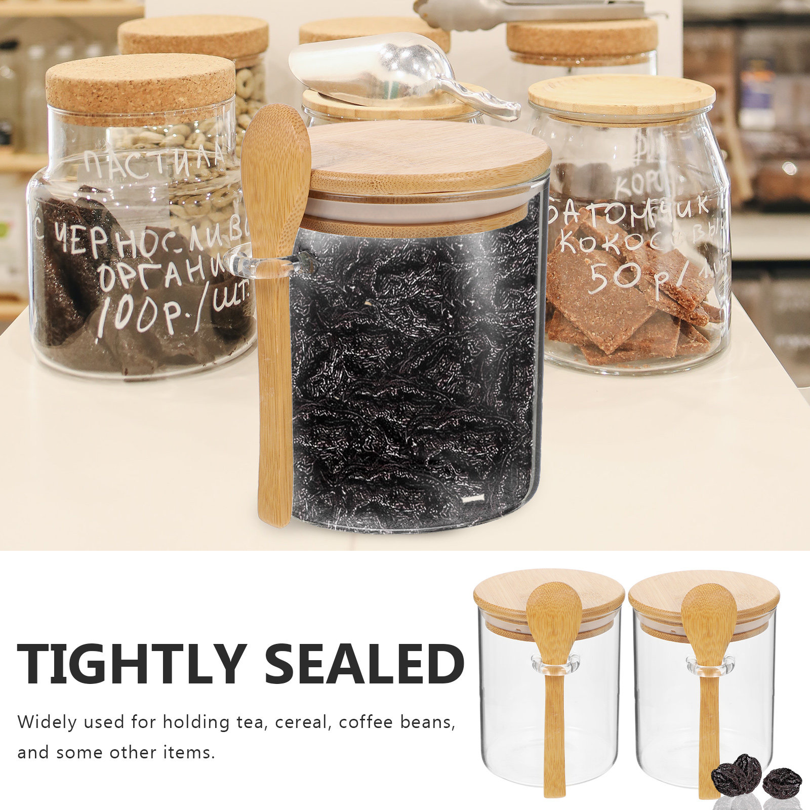 2 Buah Wadah Penyimpanan Tepun - Food Storage Jars & Containers ulasan dan harga
