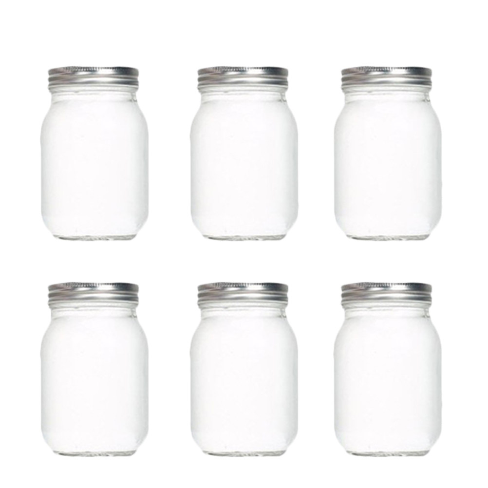 6 Buah Stoples Kaca Bulat Tran - Food Storage Jars & Containers ulasan dan harga