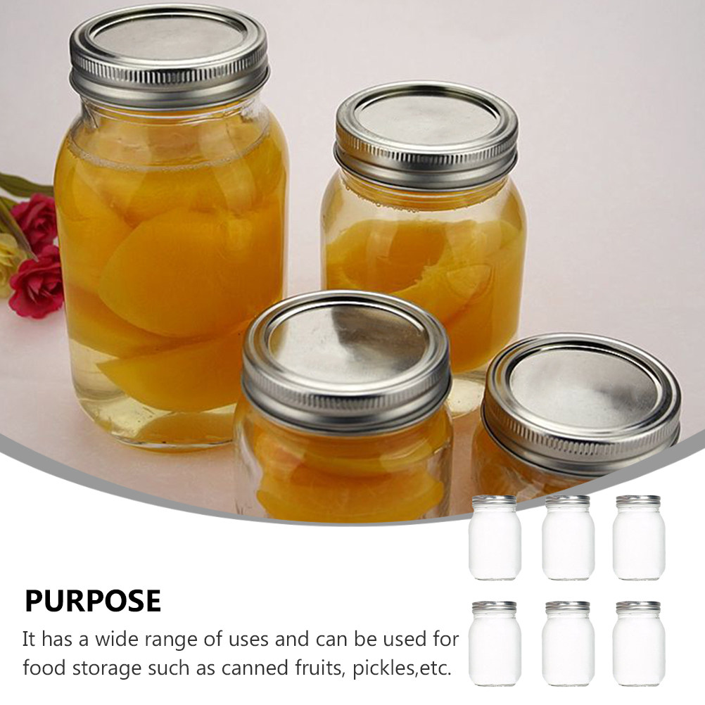 6 Buah Stoples Kaca Bulat Tran - Food Storage Jars & Containers ulasan dan harga