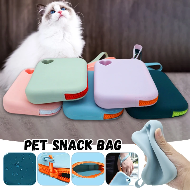 Tas Camilan Anjing Silikon sun - Food Storage Zipper ulasan dan harga