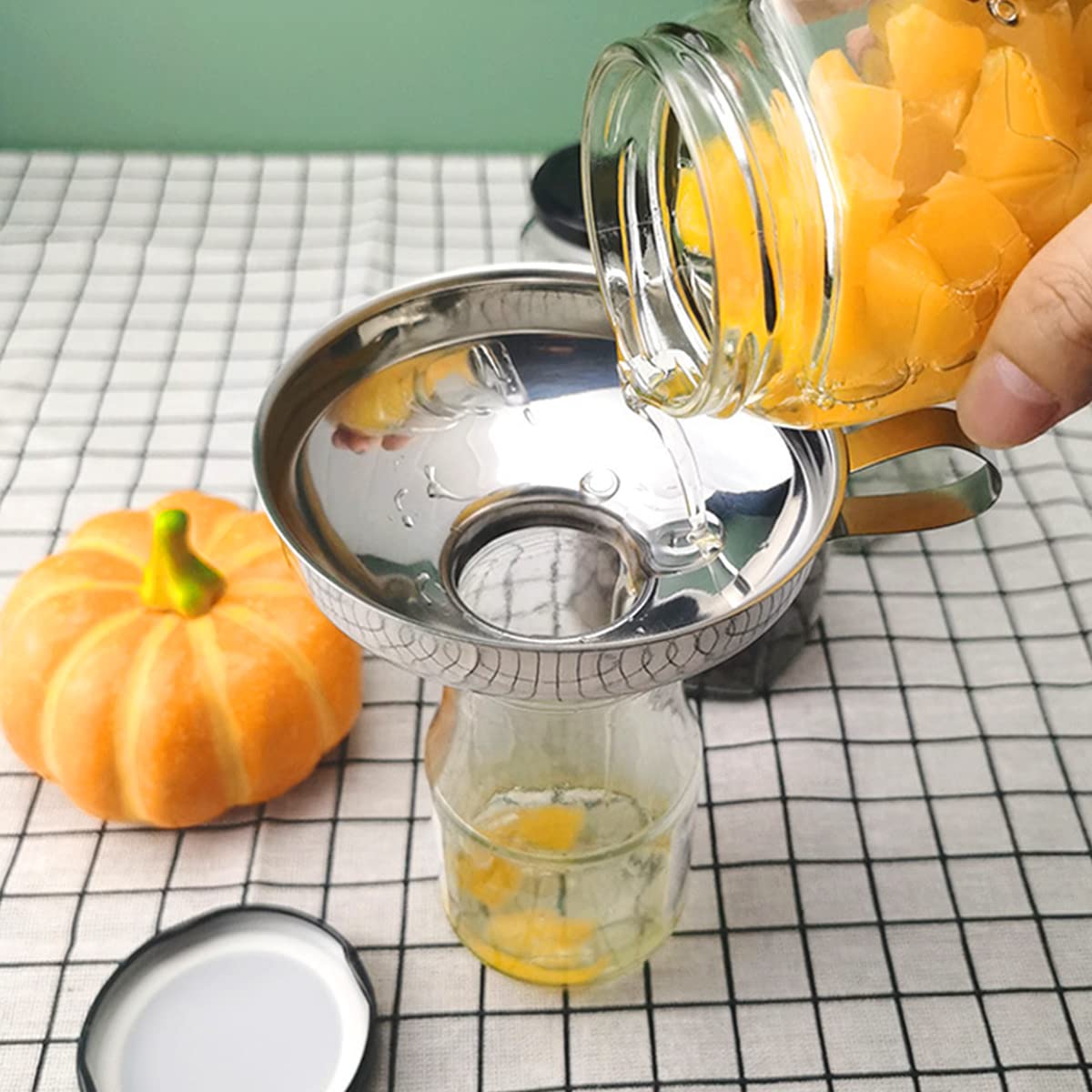 Corong Pengalengan Corong Baja - Mason Jar Wide Mouth ulasan dan harga