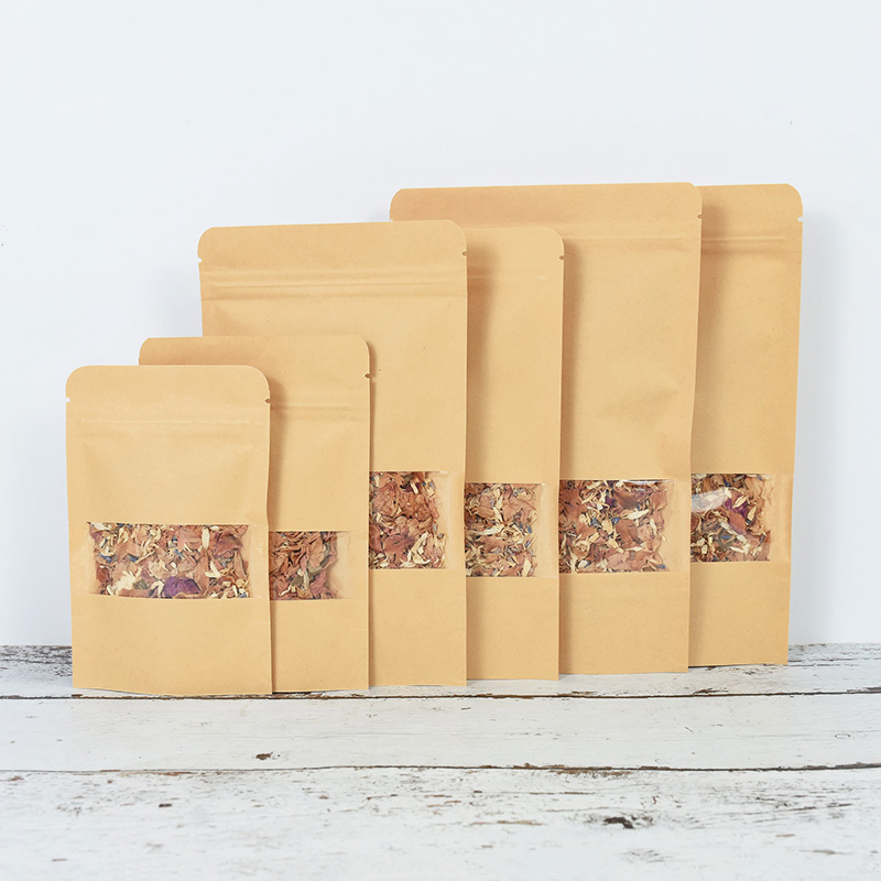 20/50 buah kertas Kraft kantun - Food Storage Zipper ulasan dan harga