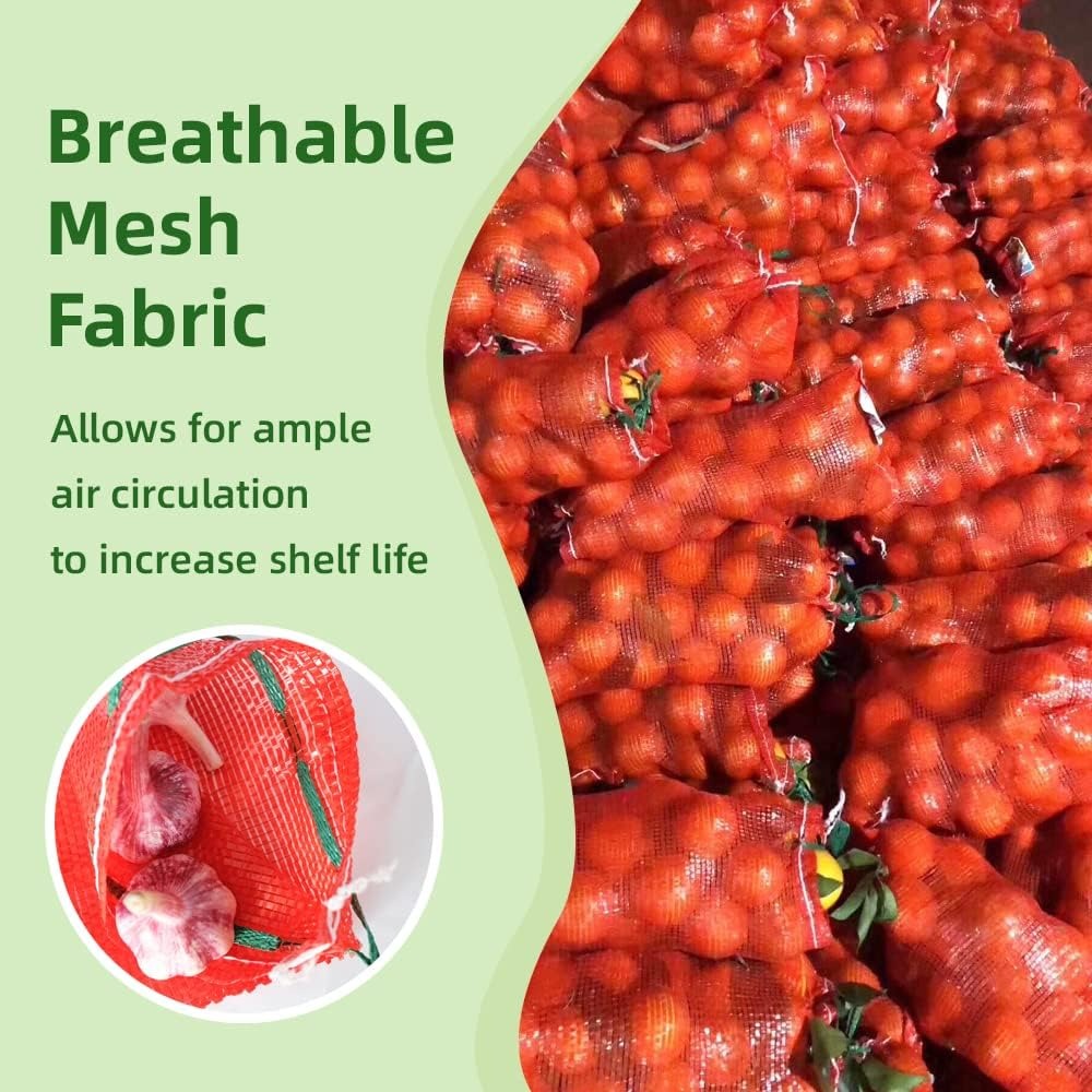 Kantong Bawang Jaring 10 lb 11 - Produce Bag Reusable Mesh ulasan dan harga