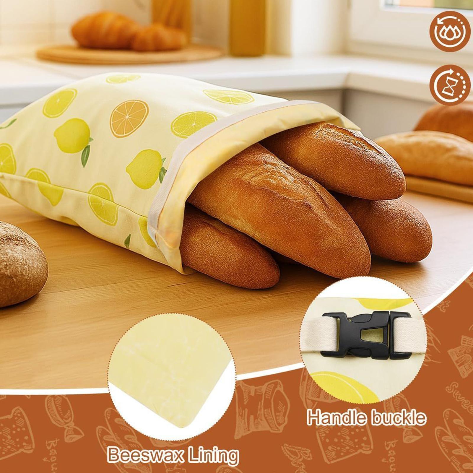 Tas Roti Dapat Digunakan Kemba - Food Storage Reusable Bags ulasan dan harga